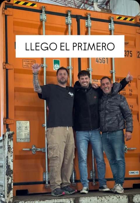 Llegó el primer contenedor
